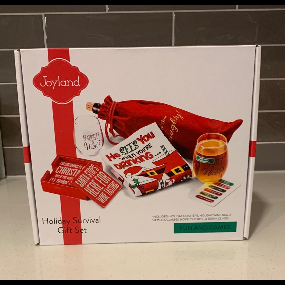 Joyland Holiday Survival Gift Set NIB